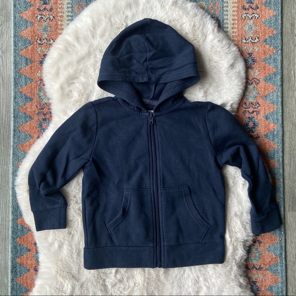 Old Navy Other - Old Navy kids navy blue hooded sweatshirt boys xs 5 hoodie